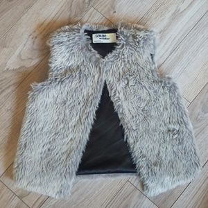 Toddler Girls Fur Vest